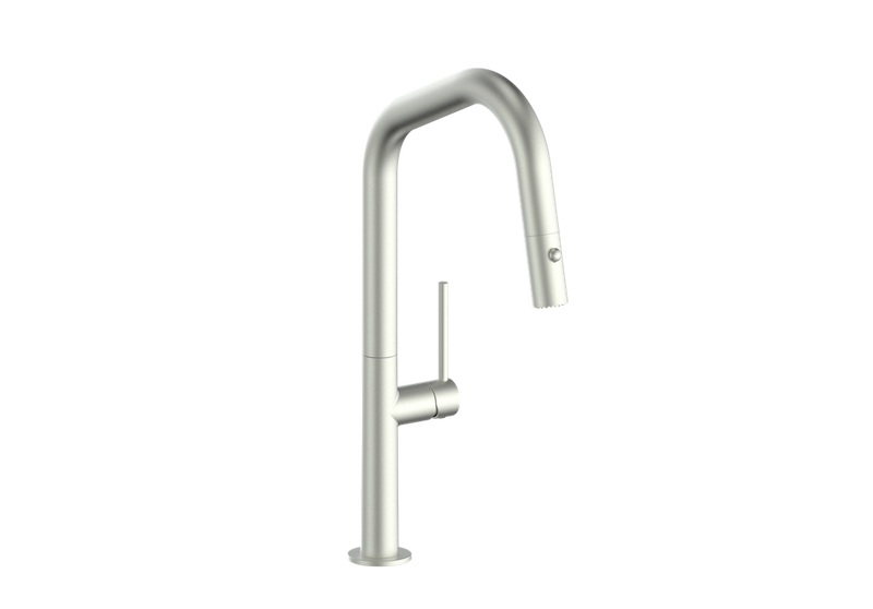 Vogt Dornbirn 16" Kitchen Faucet – Stainless Steel – KF.16D2.0204.SS