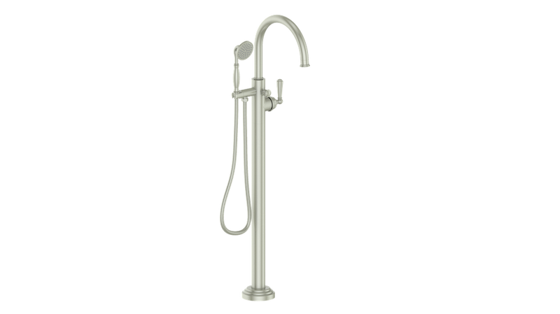 Vogt Carinthia Freestanding Tub Filler – Brushed Nickel – BF.C1.2100.BN