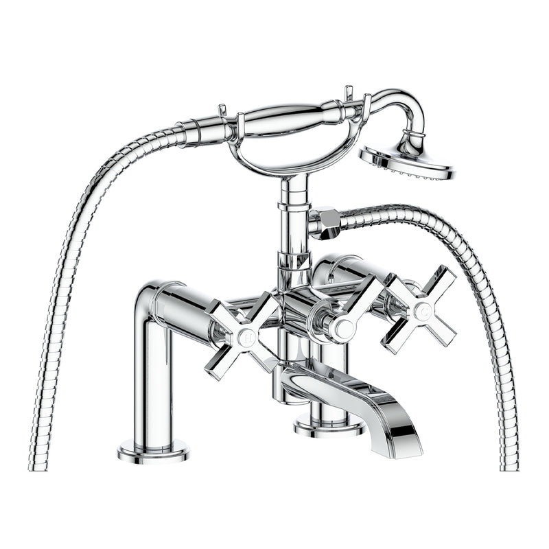 Vogt Zehn 2-Hole Deck-Mount Tub Filler – Chrome – BF.Z4.2000.CC
