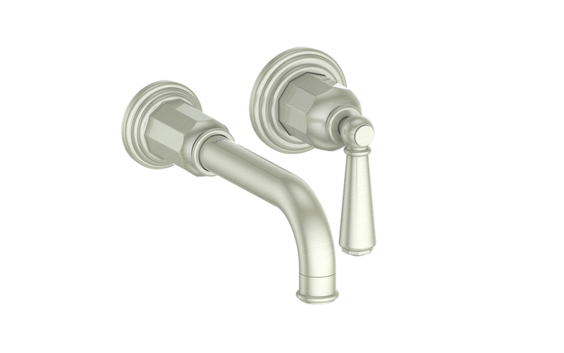 Vogt Carinthia Wall-Mount Bathroom Sink Faucet – Brushed Nickel – BF.C1.1410.BN