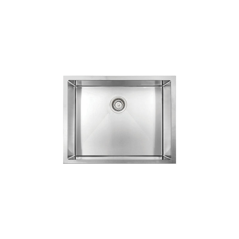 Vogt Mitterdorf 18R 25" Single-Bowl 18-Gauge Stainless Steel Undermount Laundry Sink – KS.2519.M18R-61