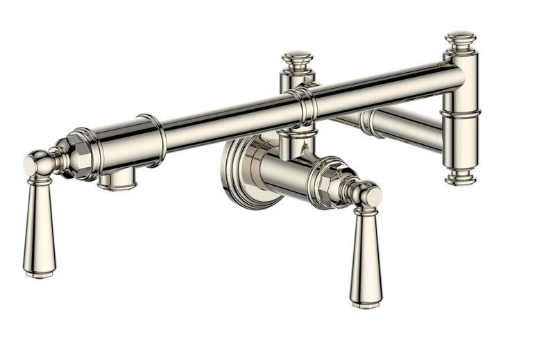 Vogt Carinthia Kitchen Pot Filler – Polished Nickel – KF.CA.21.PN