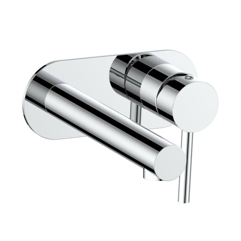 Vogt Worgl Wall-Mount Bathroom Sink Faucet with Single Plate – Chrome – BF.WL.1410.CC