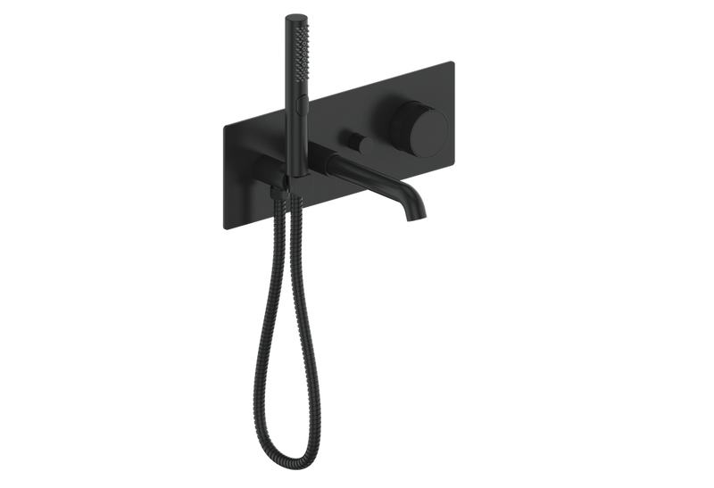 Vogt Mond Wall-Mount Tub Filler – Matte Black – BF.M1.2200.MB