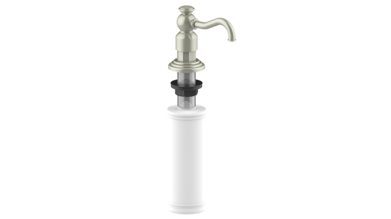 Vogt Carinthia Soap Dispenser – Brushed Nickel – KA.04SD.BN