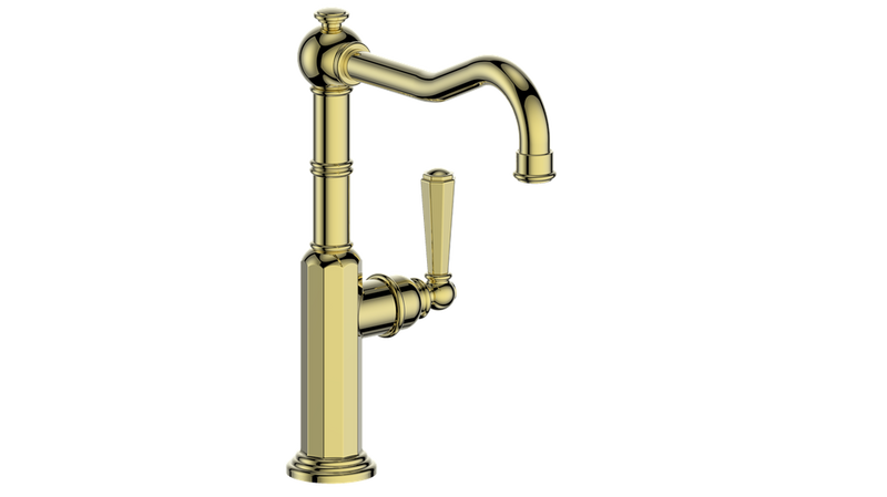 Vogt Carinthia Kitchen Bar & Prep Faucet – Brushed Gold – KF.12CA.2200.BG