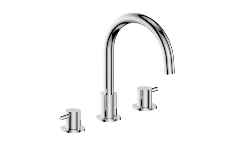 Vogt Worgl 8" Widespread Faucet with Pop-Up – Chrome – BF.WL.1301.CC