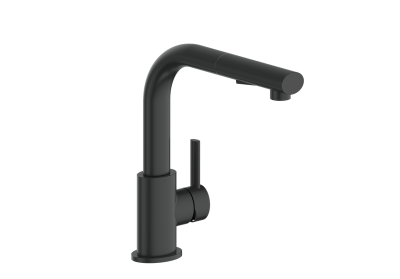 Vogt Amade Pull-Out Kitchen Faucet – Matte Black – KF.11AE.1009.MB