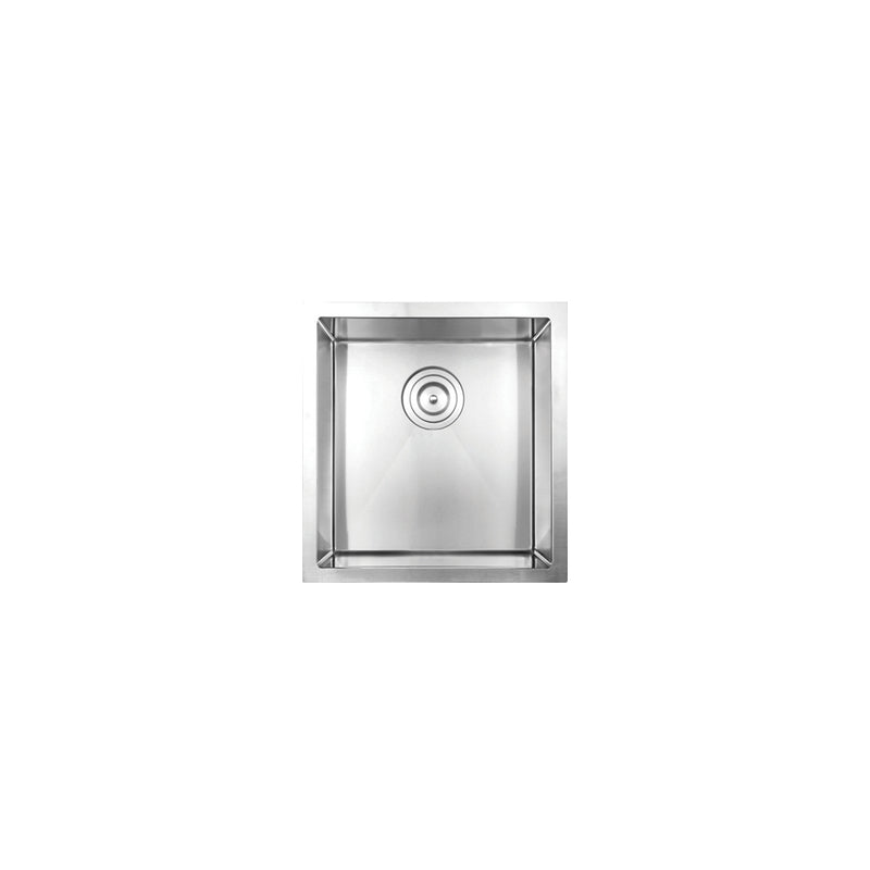 Vogt Berg 16R 15" Single-Bowl 16-Gauge Stainless Steel Undermount Bar / Prep Sink – KS.1515.B16R-62