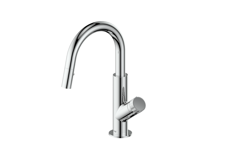 Vogt Mond Mini 13" Gooseneck Bar & Prep Faucet – Chrome – KF.13M1.1504.CC