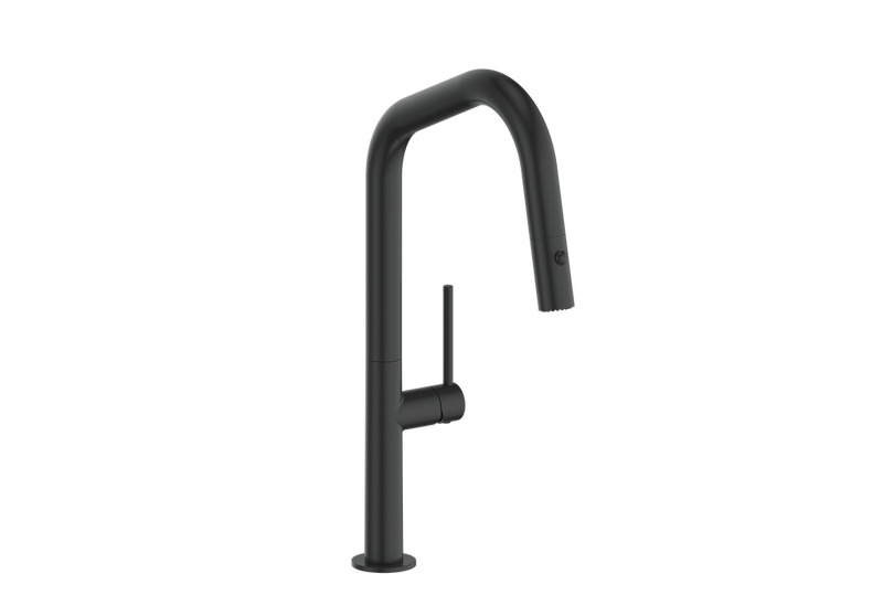 Vogt Dornbirn 16" Kitchen Faucet – Matte Black – KF.16D2.0204.MB