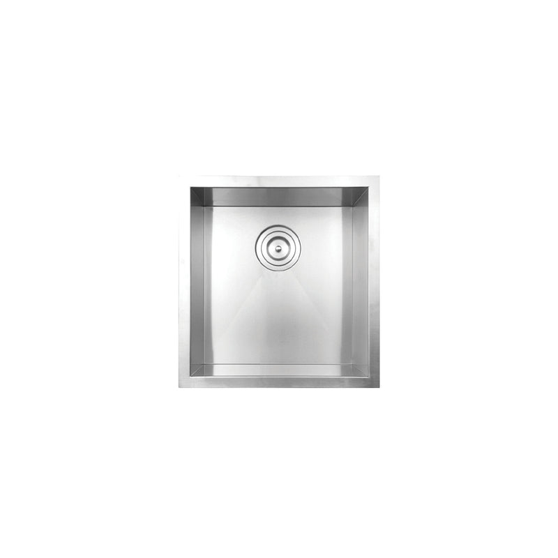 Vogt Vienna 16Z 17" Single-Bowl 16-Gauge Stainless Steel Undermount Bar / Prep Sink – KS.1717.V16Z-62