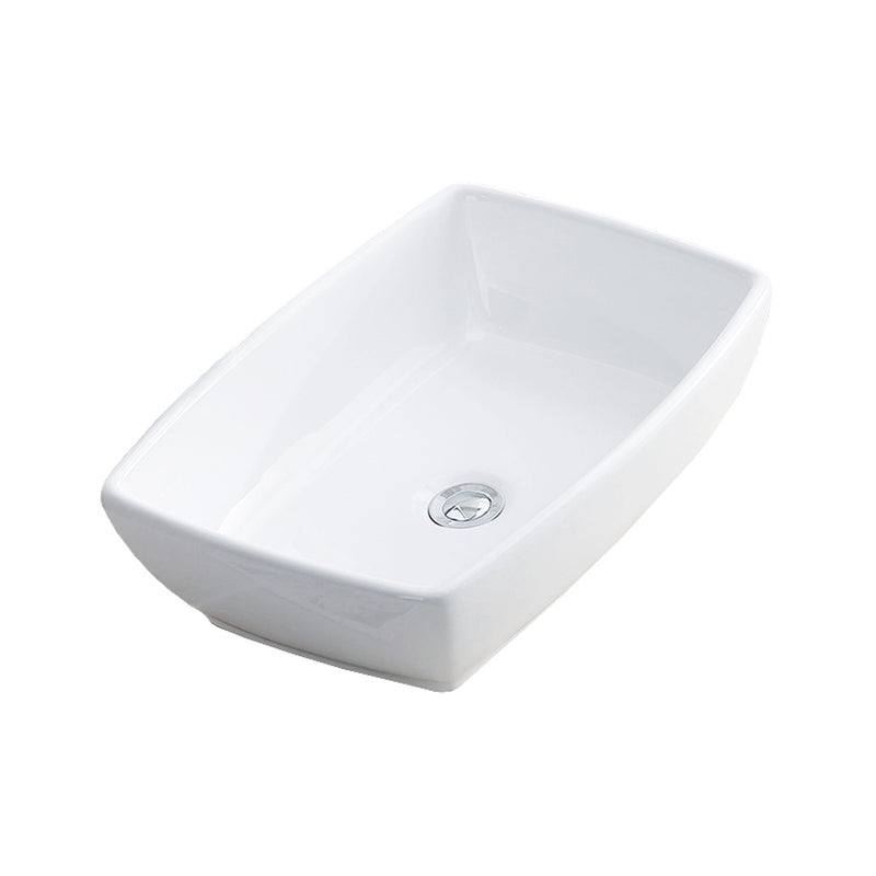 Vogt Tulln 19" Rectangular Porcelain Vessel Bathroom Sink – BS.1913.T21-60