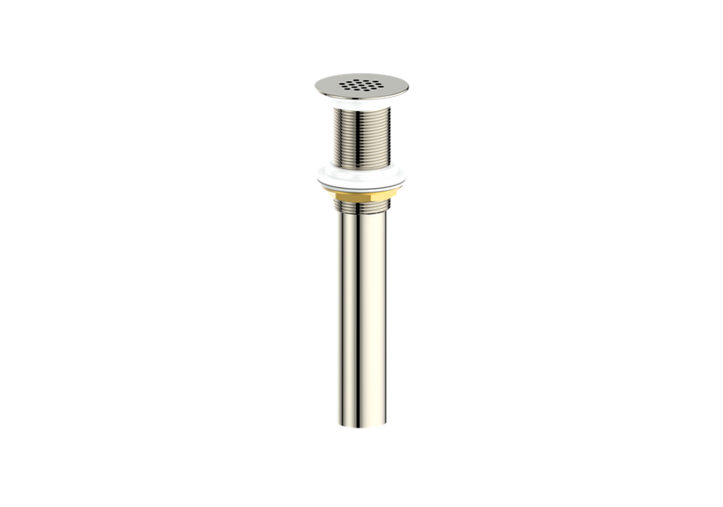 Vogt Grid Drain Without Overflow – Polished Nickel – PU.400.PN