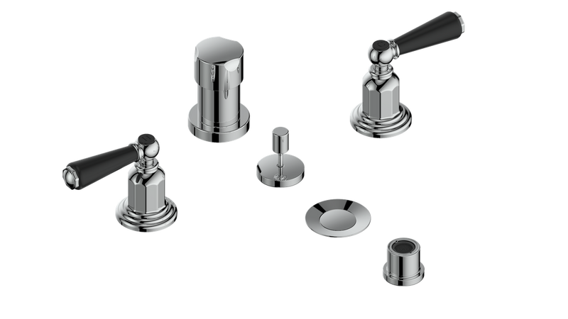 Vogt Carinthia Bidet Faucet – Chrome / Matte Black – BF.C1.3000.CB