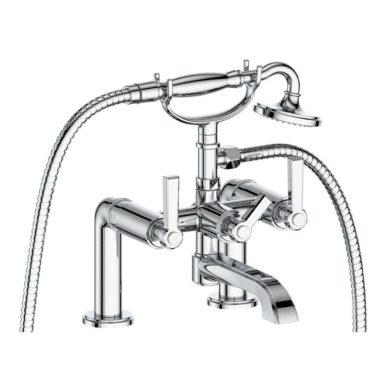 Vogt Zehn 2-Hole Deck-Mount Tub Filler – Chrome – BF.Z1.2000.CC