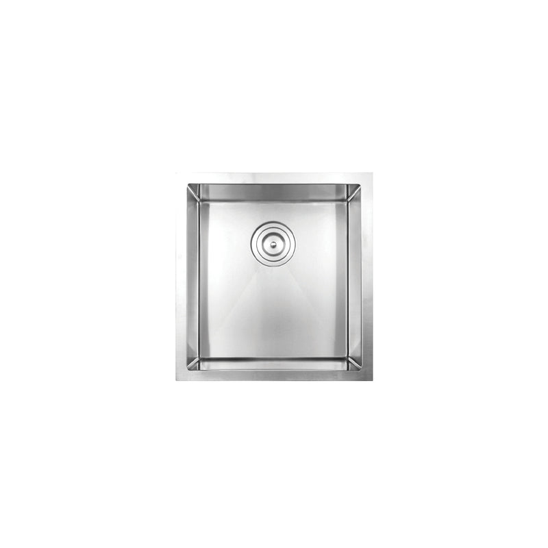 Vogt Vienna 16R 17" Single-Bowl 16-Gauge Stainless Steel Undermount Bar / Prep Sink with Bottom Grid – KS.1717.V16R-64
