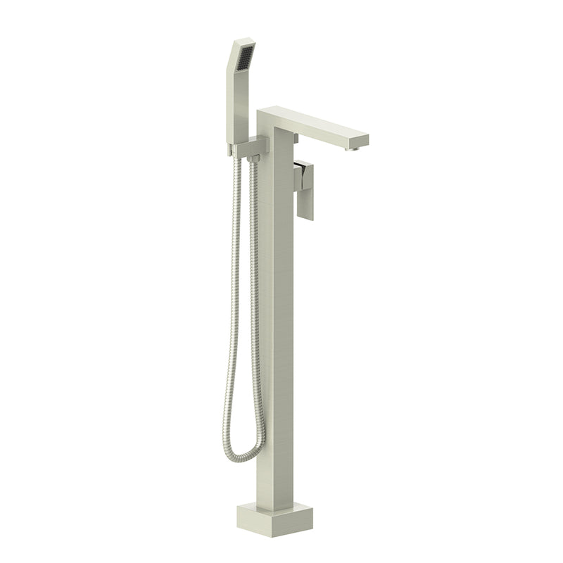 Vogt Kapfenberg Freestanding Tub Filler – Brushed Nickel – BF.KG.2100.BN