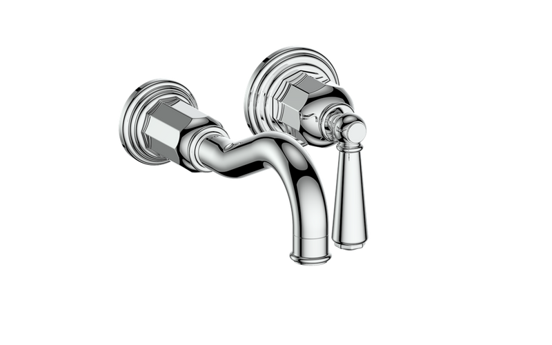 Vogt Carinthia Wall-Mount Bathroom Sink Faucet – Chrome – BF.C1.1420.CC