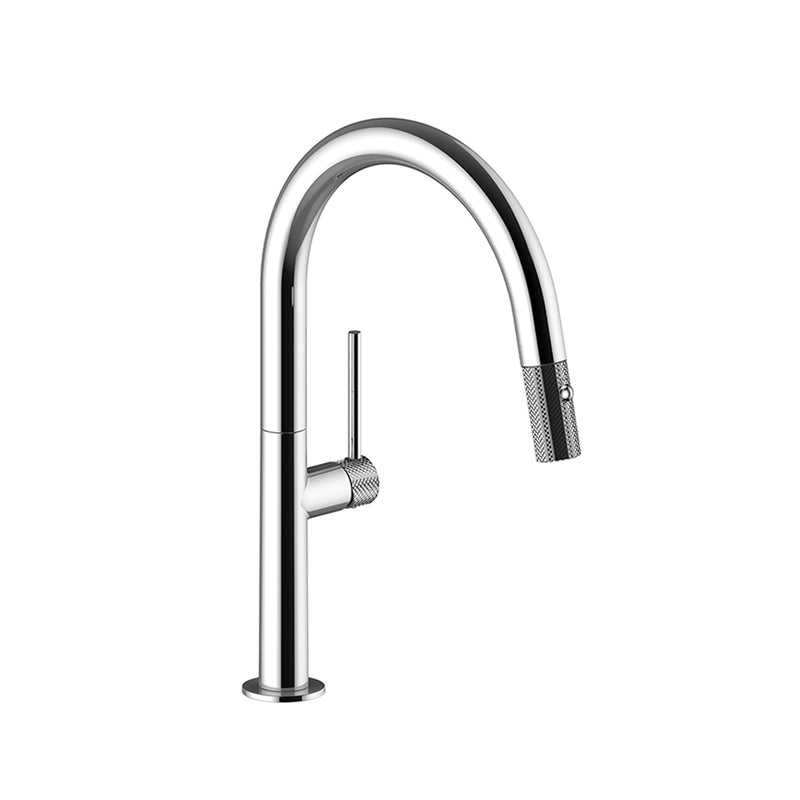 Vogt Drava 13" Gooseneck Bar & Prep Faucet – Chrome – KF.13D1.1214.CC