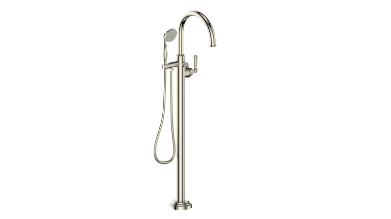 Vogt Carinthia Freestanding Tub Filler – Polished Nickel – BF.C1.2100.PN
