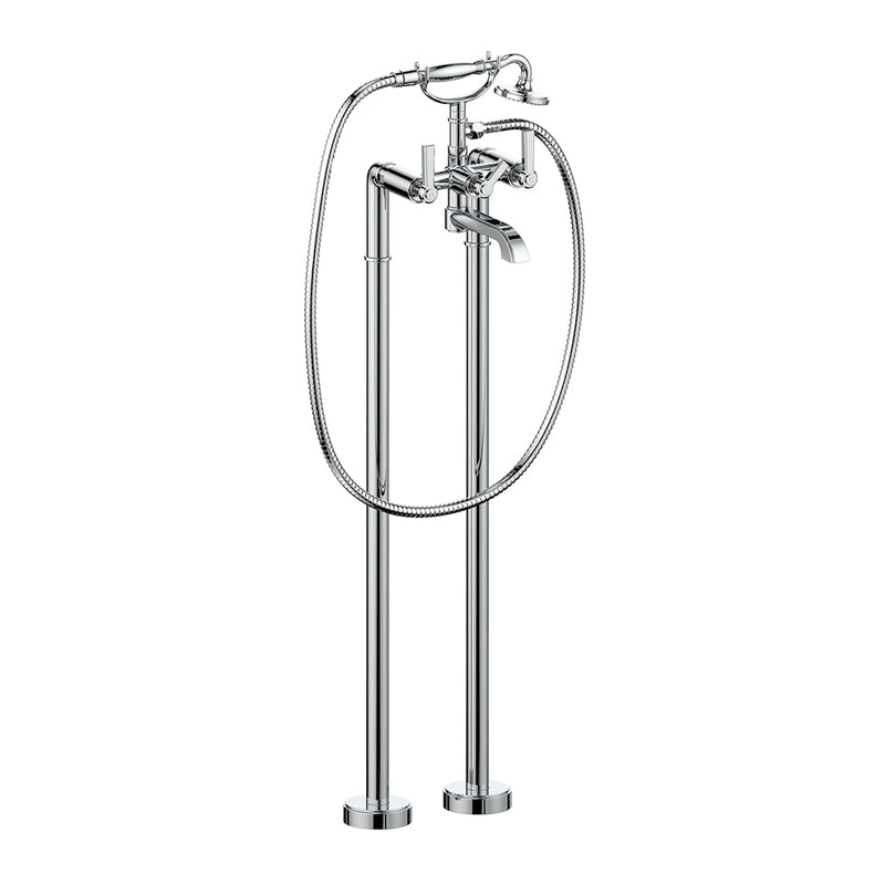 Vogt Zehn Freestanding Tub Filler – Chrome – BF.Z1.2100.CC