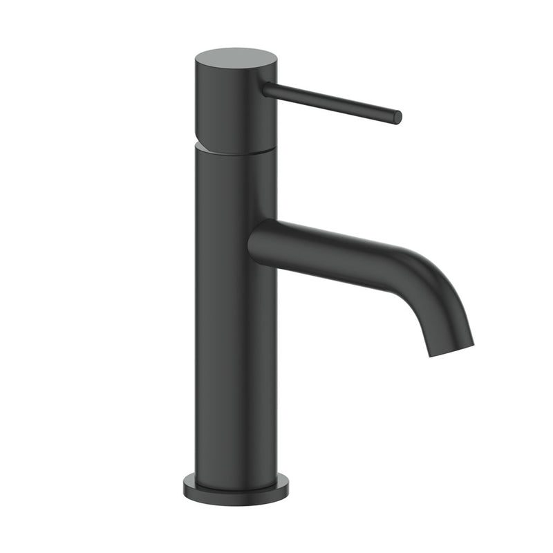 Vogt Worgl Single-Hole Bathroom Sink Faucet with Pop-Up Drain – Matte Black – BF.WL.1011.MB