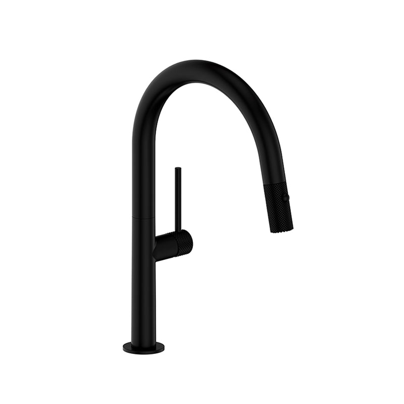 Vogt Drava 13" Gooseneck Bar & Prep Faucet – Matte Black – KF.13D1.1214.MB
