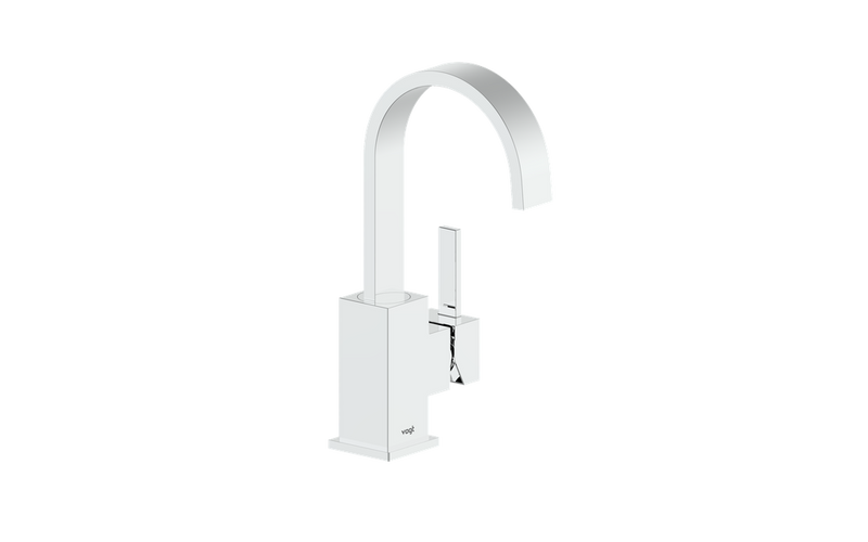 Vogt Kapfenberg Single-Hole Bathroom Sink Faucet with Pop-Up Drain – Chrome – BF.KG.1201.CC