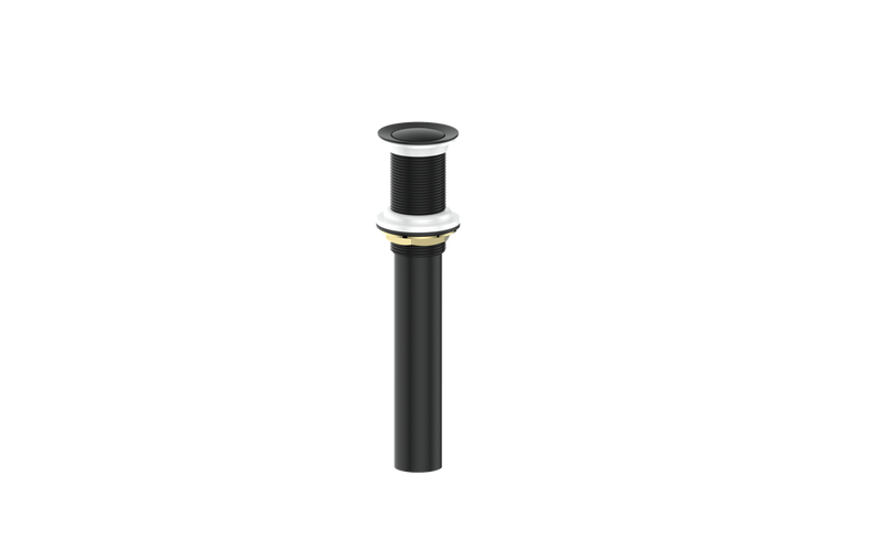 Vogt Standard Pop-Up Drain Without Overflow – Matte Black – PU.100.MB