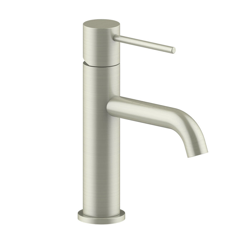 Vogt Worgl Single-Hole Bathroom Sink Faucet with Pop-Up Drain – Brushed Nickel – BF.WL.1011.BN