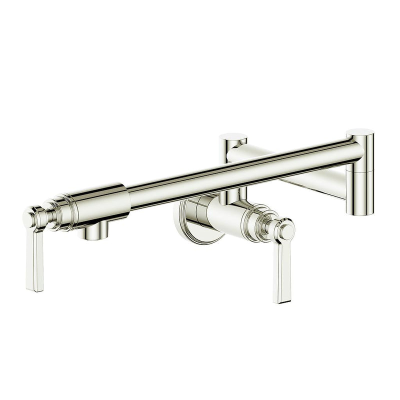 Vogt Zehn Kitchen Pot Filler – Polished Nickel – KF.ZN.11.PN