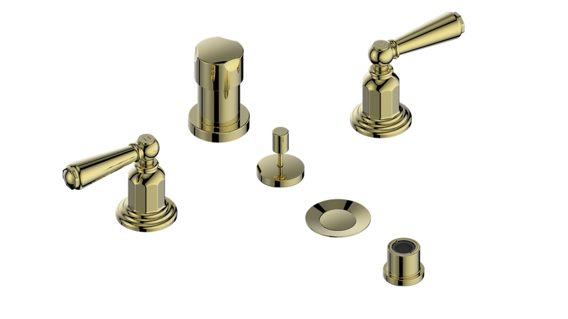 Vogt Carinthia Bidet Faucet – Brushed Gold – BF.C1.3000.BG