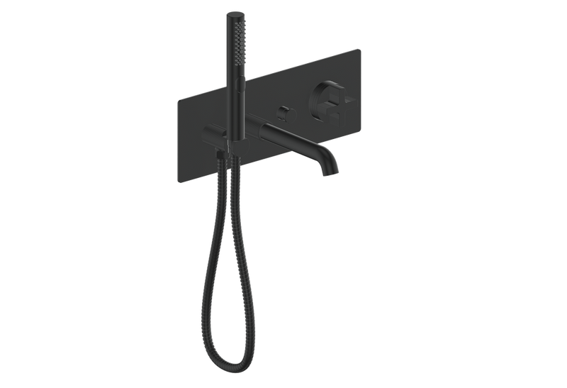 Vogt Mond Wall-Mount Tub Filler – Matte Black – BF.M3.2200.MB
