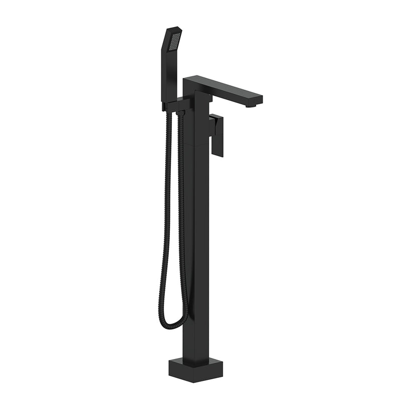 Vogt Kapfenberg Freestanding Tub Filler – Matte Black – BF.KG.2100.MB
