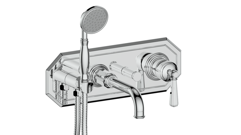 Vogt Carinthia Wall-Mount Tub Filler – Chrome – BF.C2.2210.CC