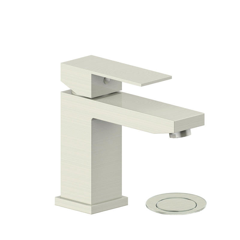Vogt Kapfenberg Single-Hole Bathroom Sink Faucet with Pop-Up Drain – Brushed Nickel – BF.KG.1011.BN