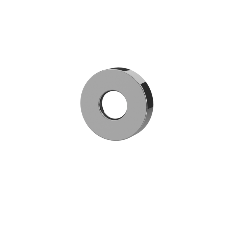 Rubi Flange for Round Accessory Chrome – PRROACR01CC