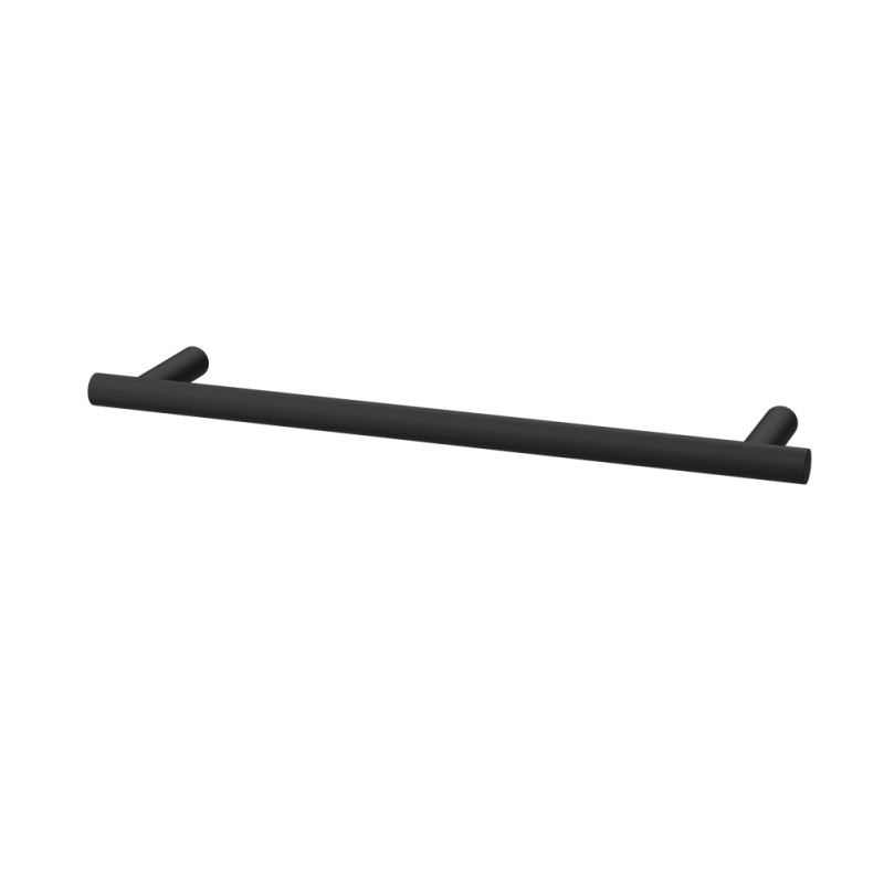 Rubi Round Towel Bar 12" Matte Black – RACRB01BK