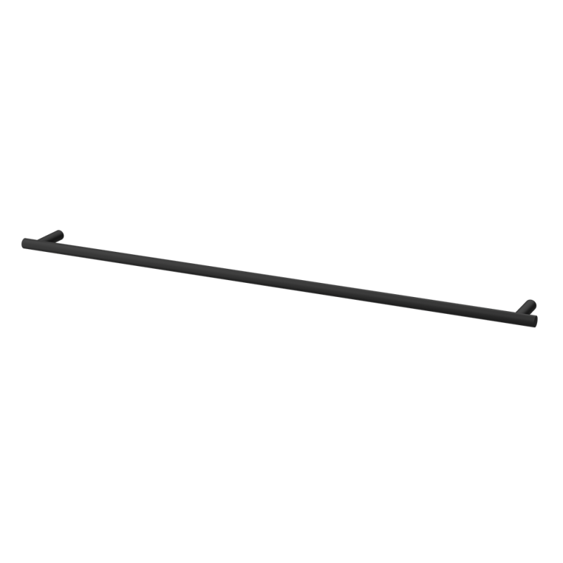 Rubi Round Towel Bar 30" Matte Black – RACRB04BK