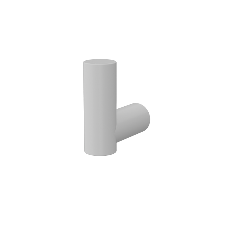 Rubi Round Robe Hook Matte White – RACRC01WH