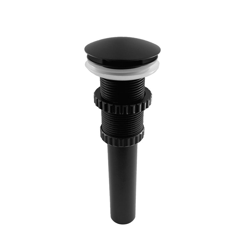 Rubi 1-1/4 In. Pop-Up Waste Without Overflow Matte Black - RBP125STPBK