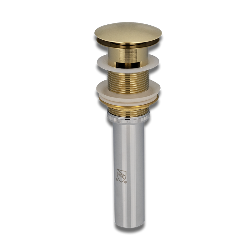 Rubi 1-1/4 In. Pop-Up Waste With Overflow Brushed Gold - RBP125TPOR