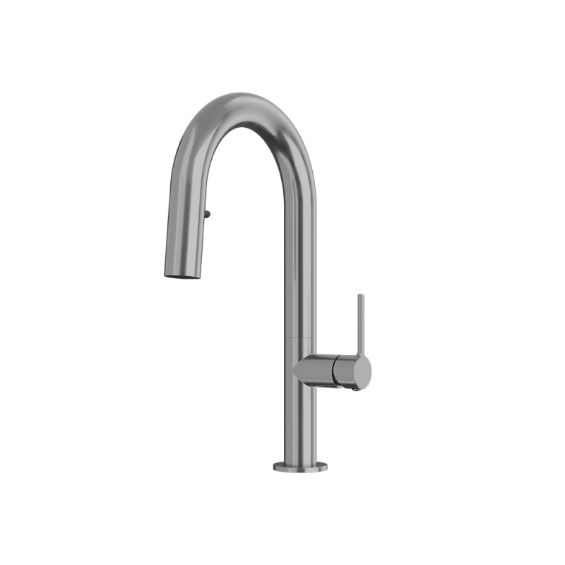 Rubi Carino Hidden Pull Down Dual Spray Bar & Prep Faucet Stainless Steel – RCAR81D2IX