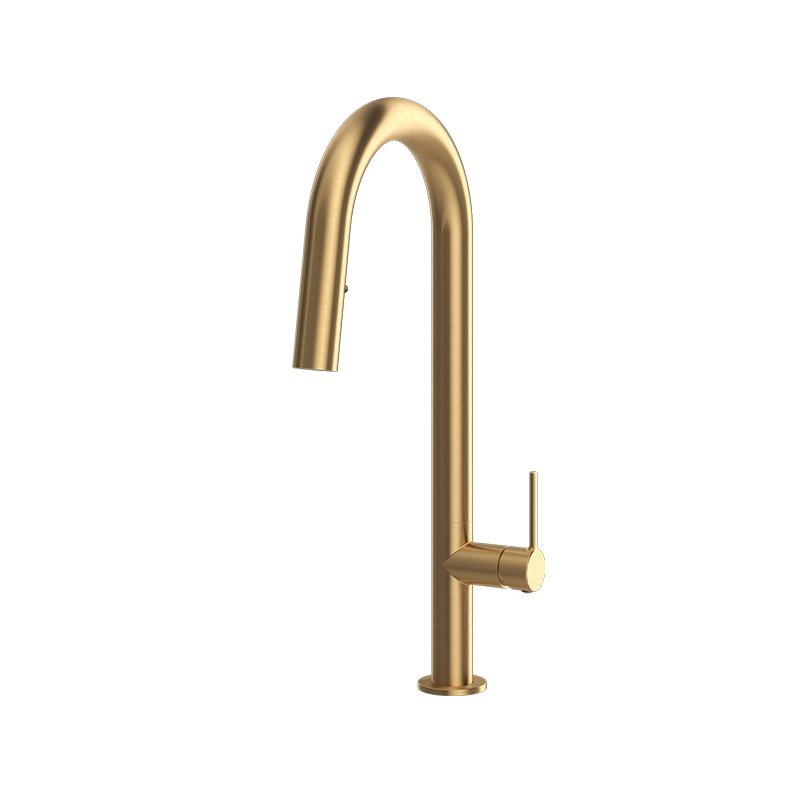 Rubi Cartier Pull Down Kitchen Faucet Brushed Gold - RCAR91D2OR