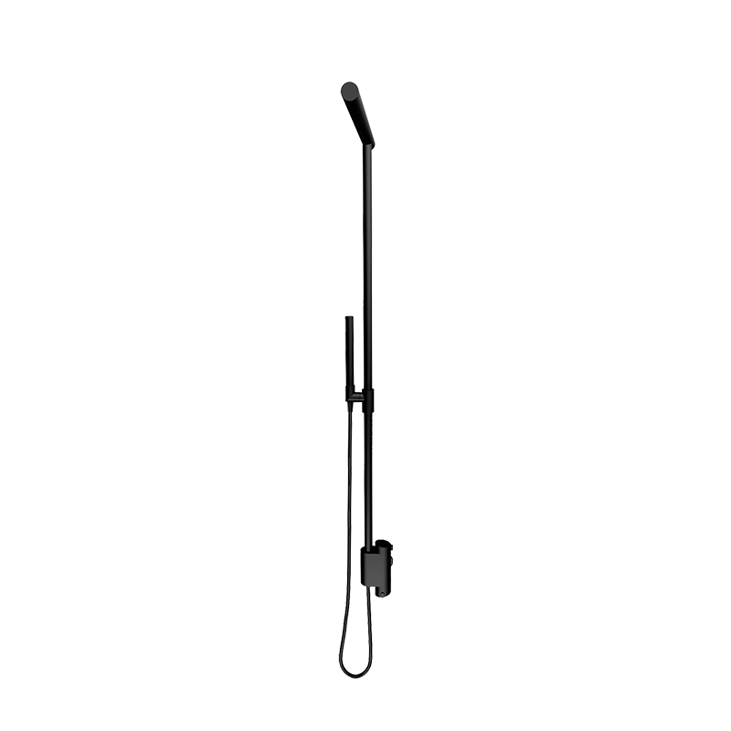 Rubi Cozi Taro Thermostatic Shower Column Matte Black - RCZ66TABK