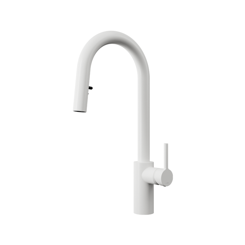 Rubi Dolci Pull Down Kitchen Faucet White - RDCI91D2WH