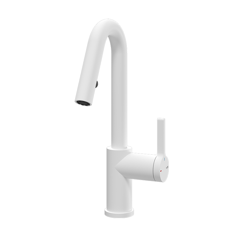 Rubi Loft-J Pull Down Kitchen Faucet White - RLO91D2EJWH