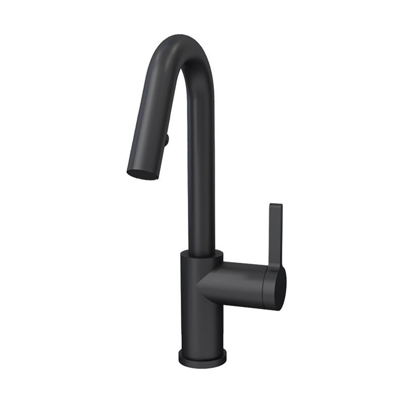 Rubi Loft-J Pull Down Kitchen Faucet Matte Black - RLO91D2EJBK
