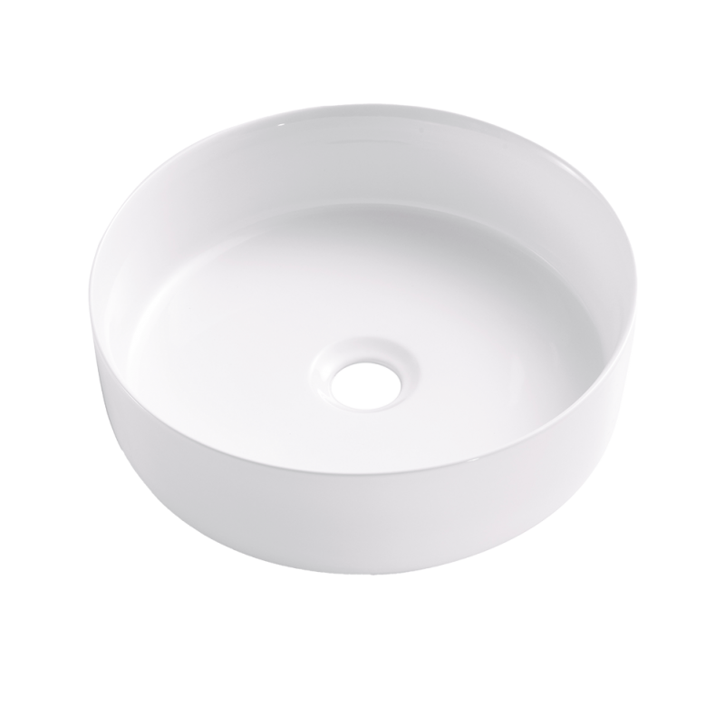 Rubi 14" Round Vessel Sink White – RLV2010BL